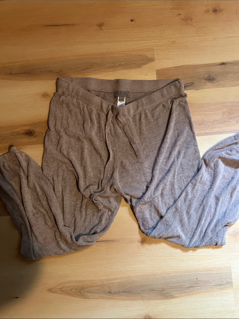 Barefoot dreams cozy Lounge Pants in Mauve Brown